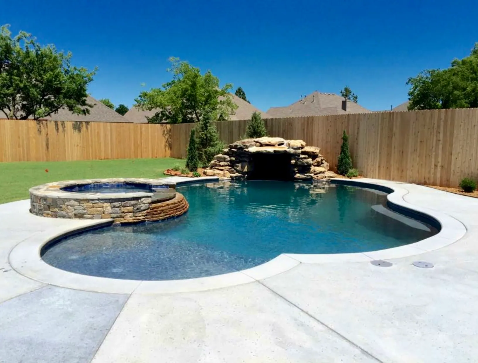 New Construction project by Aqua Aesthetics Pools in DFW