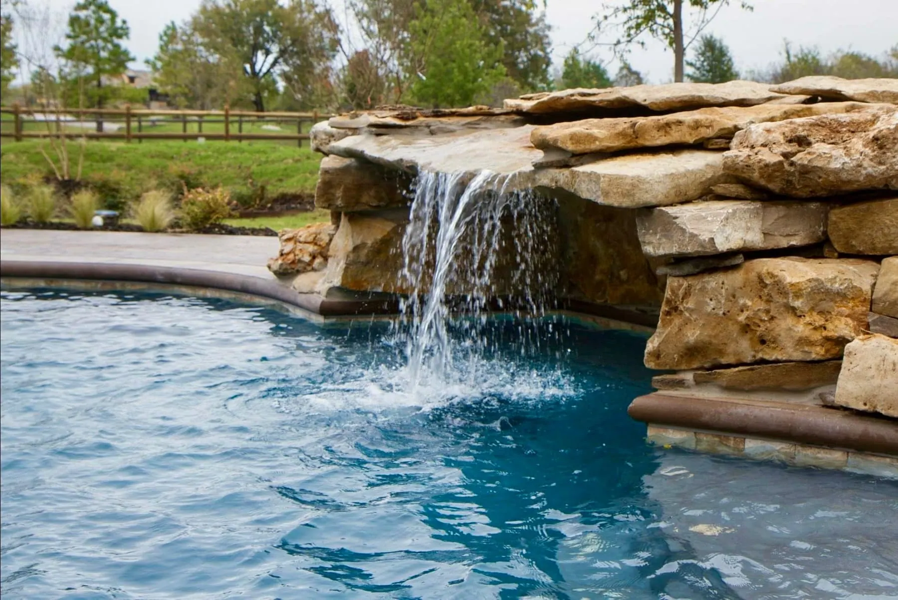 New Construction project by Aqua Aesthetics Pools in DFW