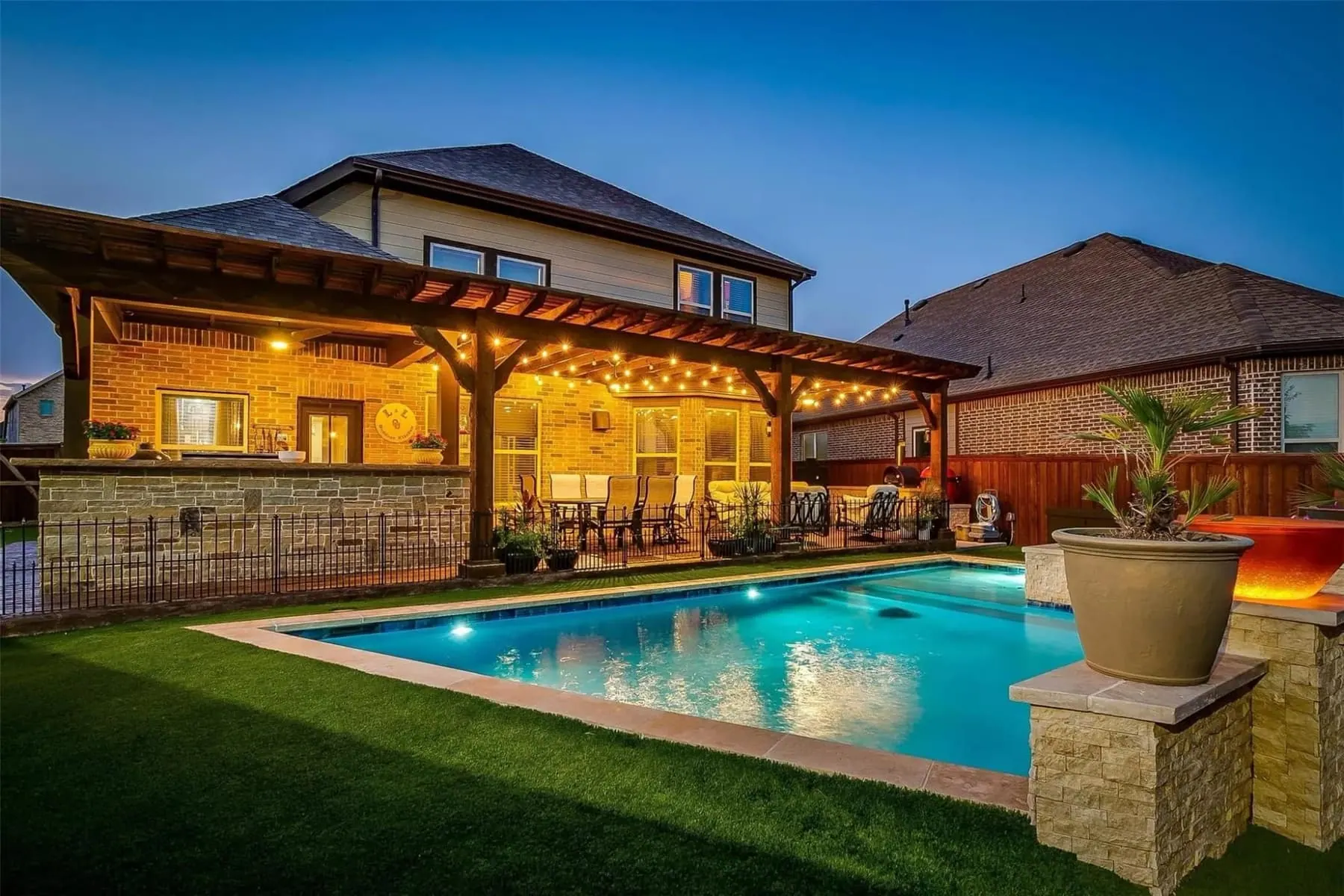 New Construction project by Aqua Aesthetics Pools in DFW