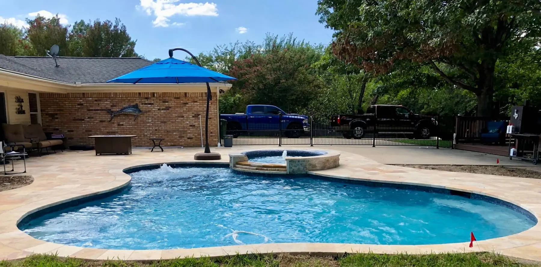 Remodels project by Aqua Aesthetics Pools in DFW