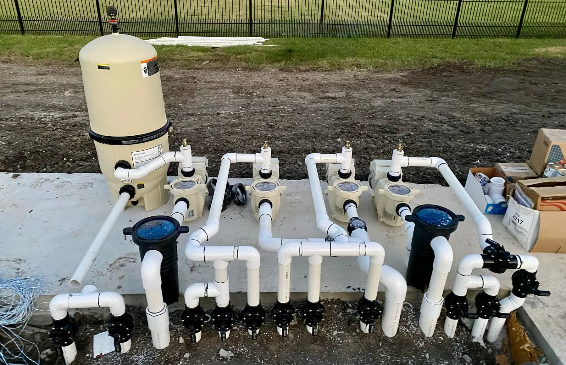 Pool equipment repair and leak detection in Fort Worth Texas